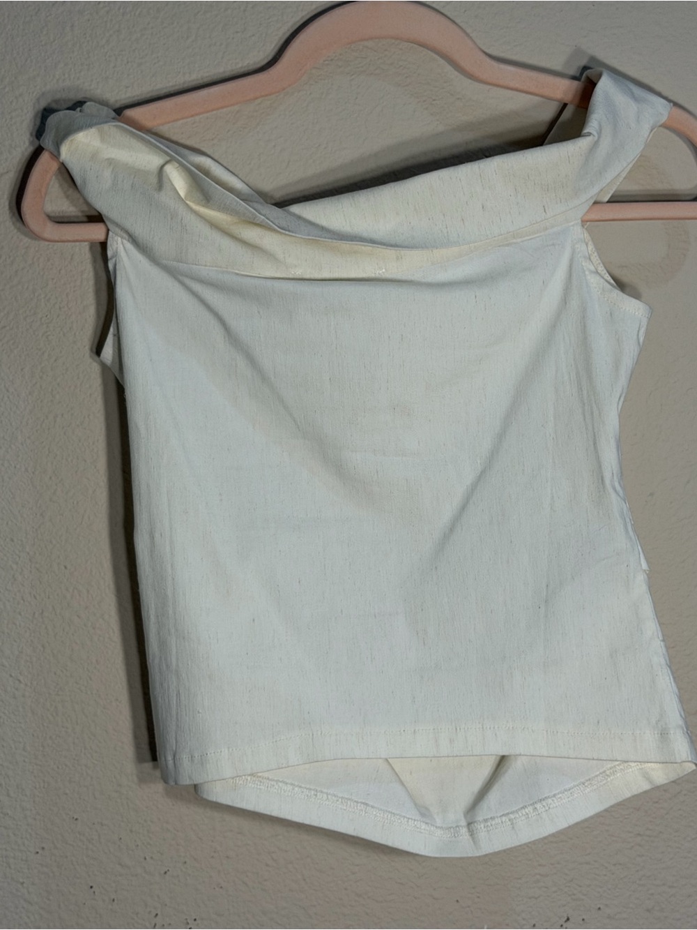 Mango White Off-Shoulder Women’s Top